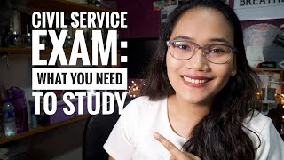 Civil Service Exam Coverage  What you need to study [upl. by Gnilyarg]