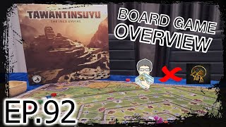 วิธีเล่น EP92  Board Game Overview  Tawantinsuyu ผู้ยิ่งใหญ่ในเผ่าอินคา [upl. by Eiramllij]