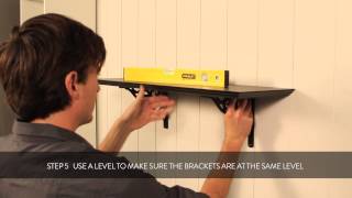 HOW TO fixing a classical bracket to your wall  English [upl. by Oironoh]