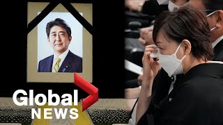 Shinzo Abe state funeral World leaders family gather to honour exPM [upl. by Sylram388]