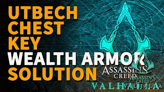 Utbech Chest Key Wealth Assassins Creed Valhalla Gear Armor [upl. by Aida]