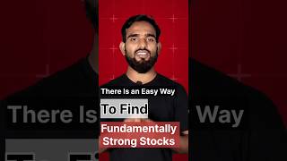 Easy way to Find Strong Stocks stockmarket portfoliotips investingportfolio stockselection [upl. by Hedvig]