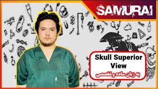 ANATOMY Skull Superior View [upl. by Ainad]