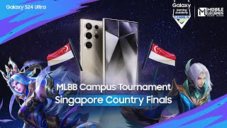 Singapore Country Final  Samsung Galaxy Gaming Academy Campus Series [upl. by Terrie460]