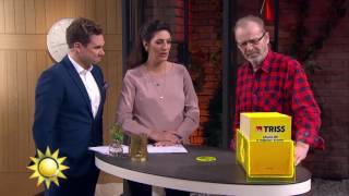 Rune driver loppis  men största fyndet var trisslotten  Nyhetsmorgon TV4 [upl. by Edvard]