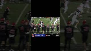 Walpole Football back to back picksixes [upl. by Arty]