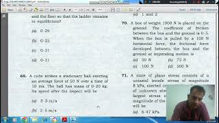 Q70 Engineering Services Pre IES 2018  Topic Theory of machine [upl. by Agler146]