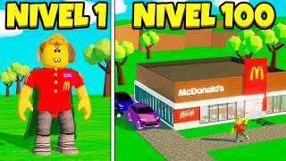 ¡PASAMOS de McDONALDS NOOB a McDONALS PRO en ROBLOX 🍔😍 Mikecrack ROBLOX Tycoon 🔴EN DIRECTO [upl. by Innig244]