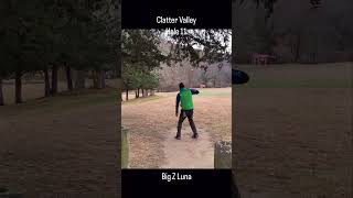 Disc Golf at Clatter Valley Hole 11 discgolf dog [upl. by Yenahs]