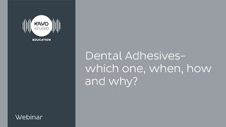 Dental Adhesives which one when how and why [upl. by Hosbein39]