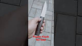 Pisau Puukko Klasik baja M2D2 puukkoknife bushcraftknife [upl. by Nawj]