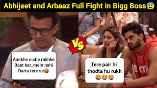 Bigg Boss marathi  Abhijeet and Arbaaz Full fight🤬  Nikki tamboli Bigg Boss marathi  Bigg Boss [upl. by Udella]