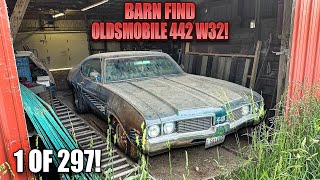 Oldsmobile 442 W32 Barn Find  First Wash In Years  Satisfying Restoration [upl. by Honeywell]