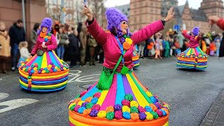 travelling to see german carnival aschaffenburg fasching [upl. by Erline]