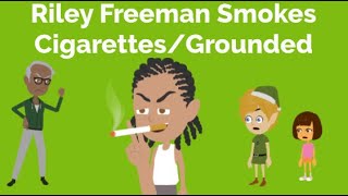 Riley Freeman Smokes CigarettesGrounded [upl. by Aitnahs953]