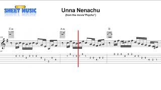 Unna Nenachu  Psycho  Guitar TAB [upl. by Erdna35]