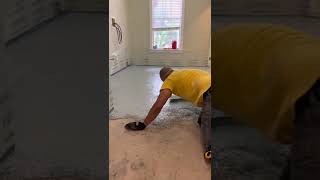 How to install Epoxy Terrazzo from Scratch A to Z blue cobalt [upl. by Sik181]