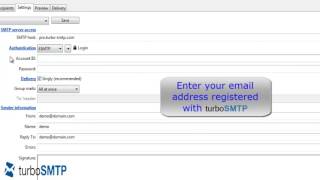 How to configure MaxBulk Mailer with turbo SMTP service provider 22 [upl. by Fenn]