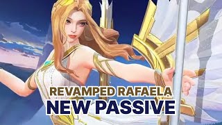 Revamped Rafaela New Passive  Mobile Legends Bang Bang  Gameplay amp Guide [upl. by Ydne]