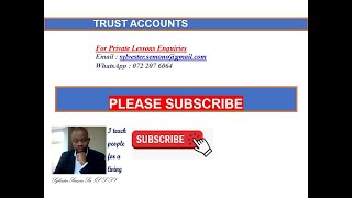 Trust Bank and Business Bank Accounts [upl. by Erialb87]