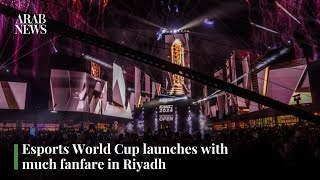 Esports World Cup launches with much fanfare in Riyadh  Arab News [upl. by Ejrog]