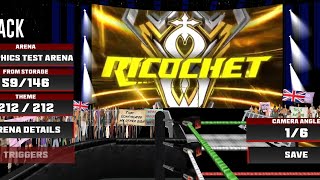 RICOCHET AEW NEW THEME SONG FOR WRESTLING EMPIRE FOREVER [upl. by Saiasi35]