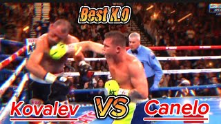 The Best KO Highlight SERGEY KOVALEV vs CANELO ALVAREZ  Full Fight Highlights [upl. by Eniotna]