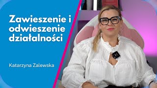 JAK ZAWIESIĆ LUB ODWIESIĆ SWOJĄ DZIAŁALNOŚĆ [upl. by Barayon]