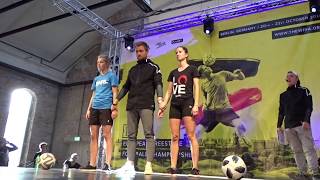 Laura Dekker is the FIRST DUTCH FEMALE European Freestyle Football Champion [upl. by Naenaj]