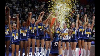 FINALE EUROPEO di PALLAVOLO femminile Italia  Serbia [upl. by Adnalram]