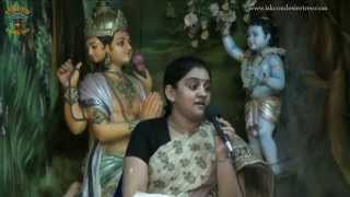 Kuntidevi Stuti 01 Telugu by HG Nitai Sevini Mataji at ISKCON VIZAG [upl. by Carrelli]