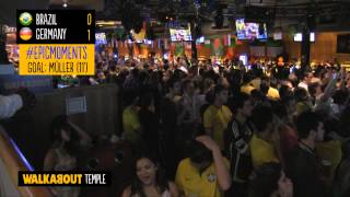 Crowd Reactions from Germany 71 Brazil at Walkabout Temple [upl. by Lawrenson785]