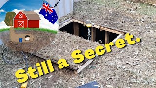 Exposing the Hidden Bunker in my Backyard Ep5 construction bunker prepper tunnelling [upl. by Ileek36]