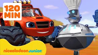 Blaze et les Monster Machines  Courses incessantes et robots avec Blaze  2 heures  Nickelodeon Jr [upl. by Niroht129]