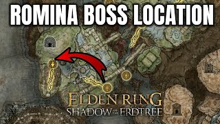 Elden Ring How to get to Romina Boss Location  Rauh Ancient Ruins West to Church of the Bud [upl. by Idnis]