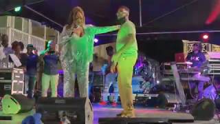 ALISON HINDS  03  FINE A MAN WHO CAN RIDE SHE RIDDIM  LIVE CONCERT USVI FESTIVAL ST THOMAS 2020 [upl. by Ayotak]