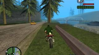 GTASan AndreasAdventure Time With CJ 1 MountChilliad [upl. by Batory792]