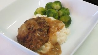 Salisbury Steak  recipe [upl. by Nairehs]