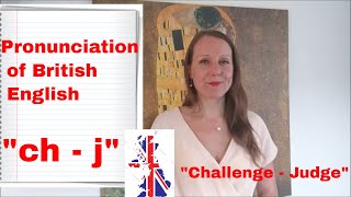 Pronunciation of ch tʃ and j dʒ Consonants [upl. by Farland]