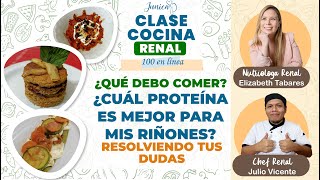 NUTRIÓLOGA RENAL cuenta los SECRETOS en la COCINA para cuidar tus riñones y RESUELVE tus DUDAS 🥙🥗🥩 [upl. by Malley]