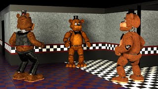 Originals meet Plus meet Movies FNAF MoiveBlender [upl. by Hugo]