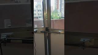 Door open close automated with Linear Actuator electriclinearactuator dooropen doorcloser [upl. by Annad]