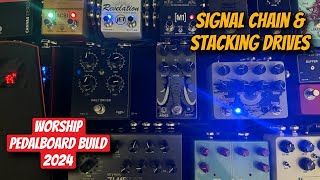 2024 Studio amp Worship Pedalboard Build Demo  Rundown  Walkthrough [upl. by Susette350]