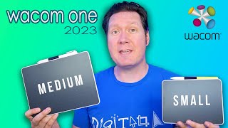 Wacom One Small amp Medium 2023  Drawing Tablet for Beginners Review [upl. by Flemings]