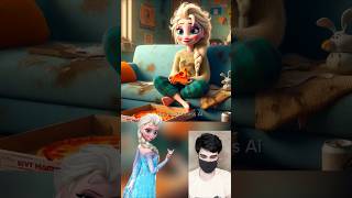 Disney Princess was Lazy 😰😔💥 Disney Princess shorts disney princess viral [upl. by Halilad]