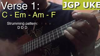 Magasin  Eraserheads  ukelele tutorial [upl. by Eiramik184]