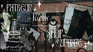 running an online shop amp patreon  new products packing orders vlog003 [upl. by Olds]