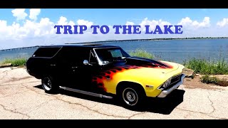 Taking the 1968 Chevelle Nomad on a trip to the lake [upl. by Solraced875]