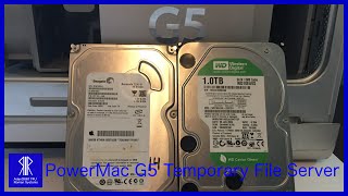 PowerMac G5 File Server Setup [upl. by Cowles]