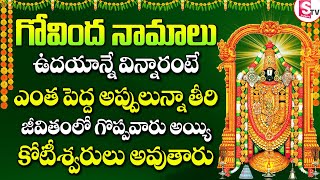 GOVINDA NAMALU  Lord Venkateswara Swamy Songs in Telugu  Telugu Bhakti Patalu [upl. by Rehotsirhc]